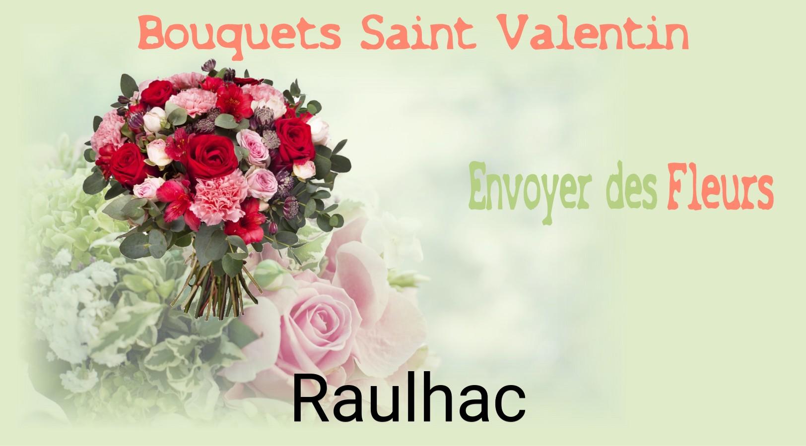 Roses de Saint-Valentin livrées à Raulhac